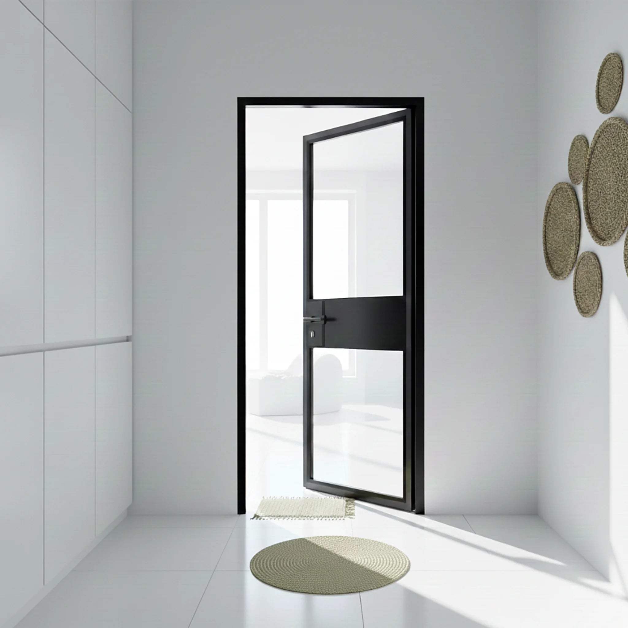 2 Lite Interior Steel Door Midline - Alpada Doors
