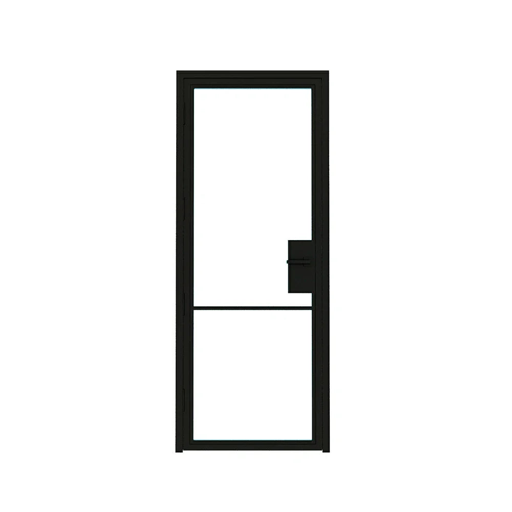 2 Lite Interior Steel Door