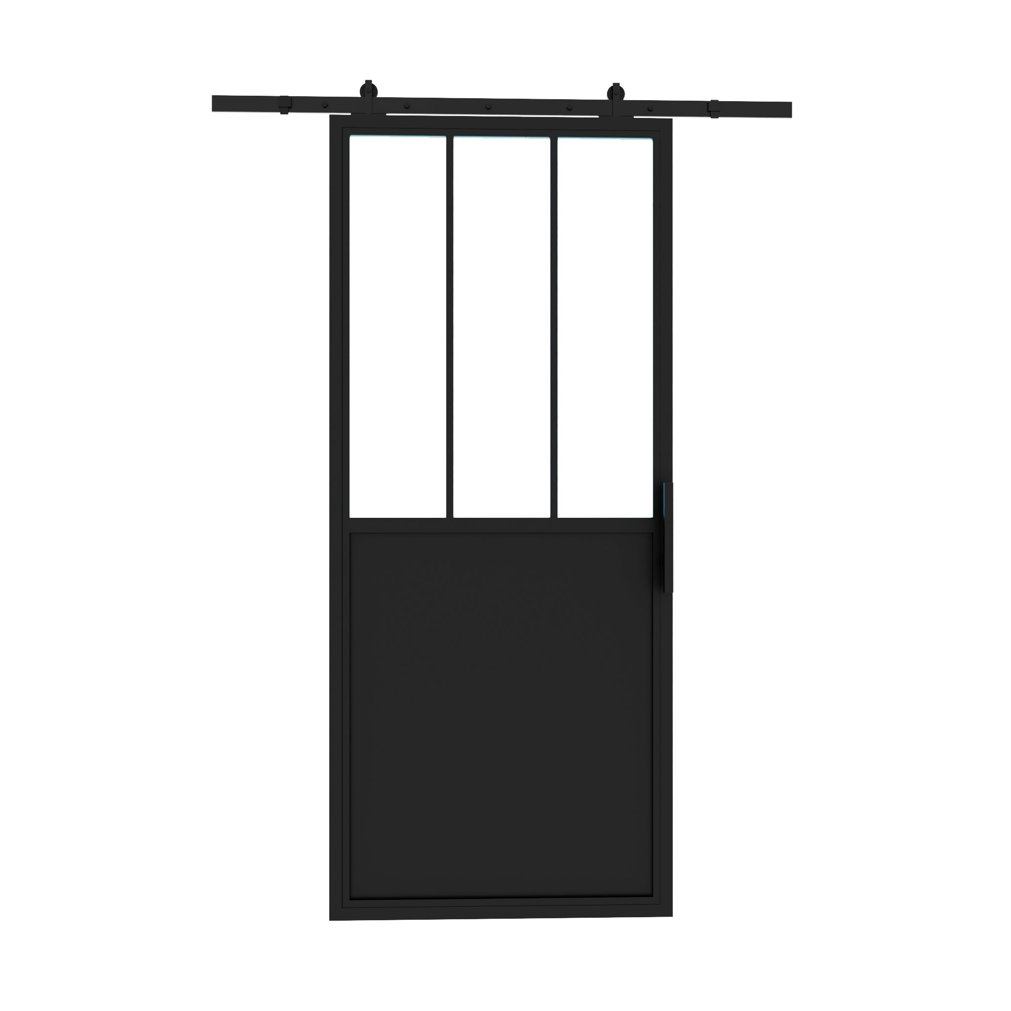 3 Lite Vertical Steel Panels