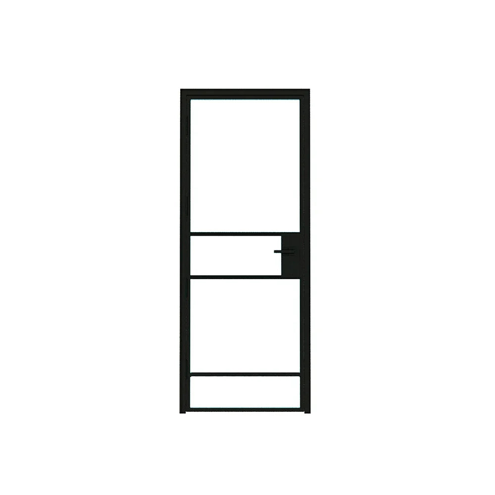 4 Lite Interior Door Asymmetrical Panels