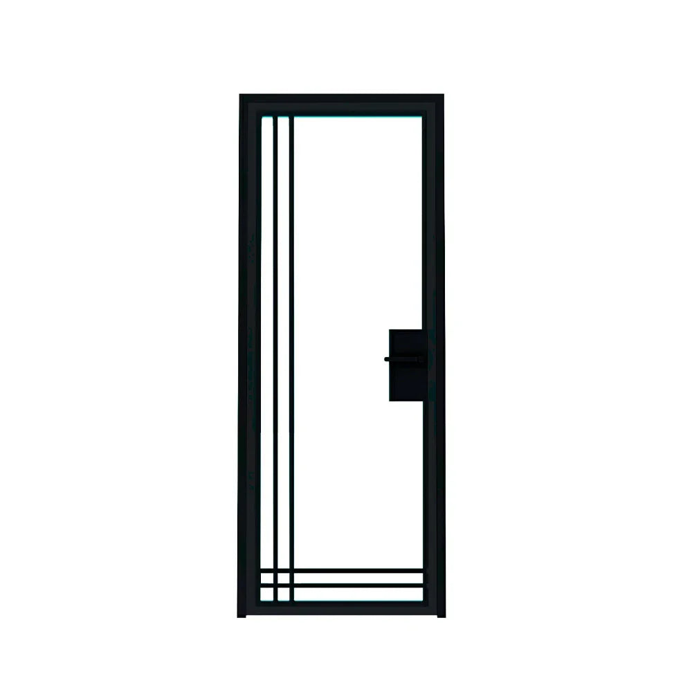 9 Lite Interior Steel Door – Bottom Outward