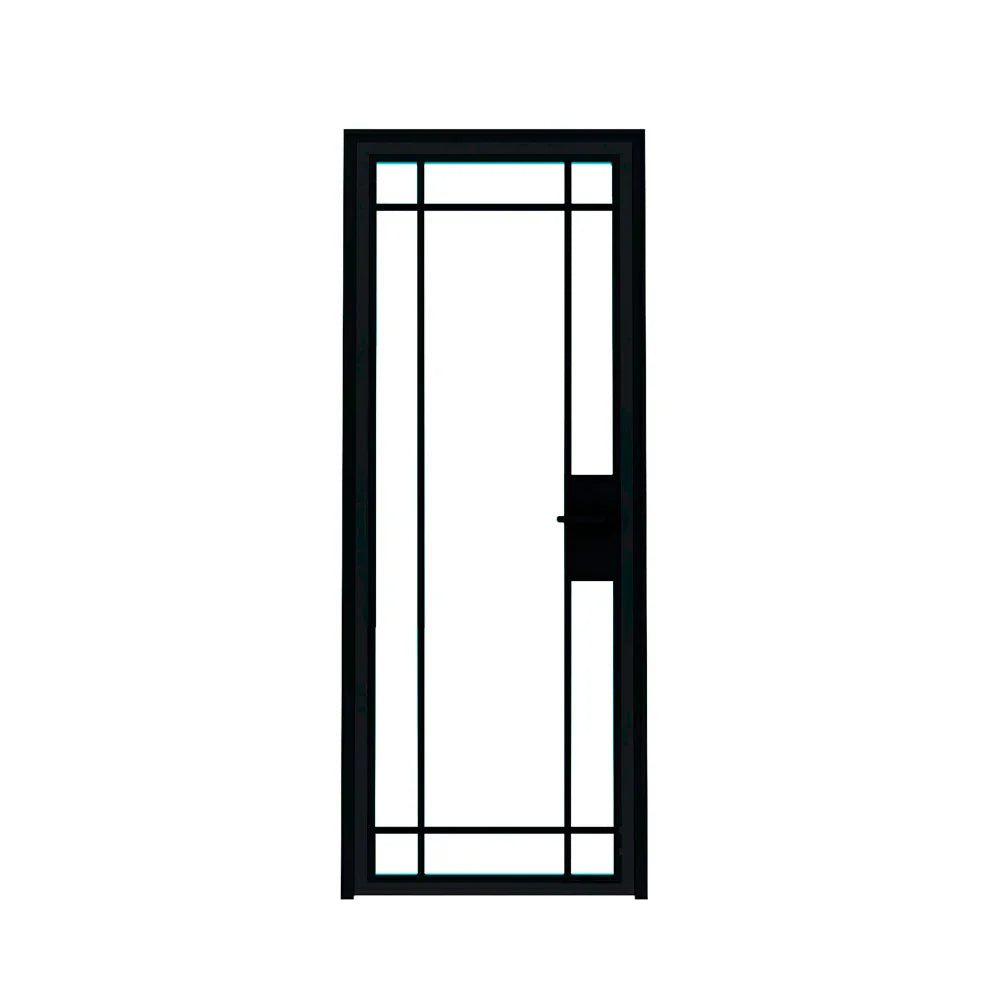 9 Lite Interior Steel Door