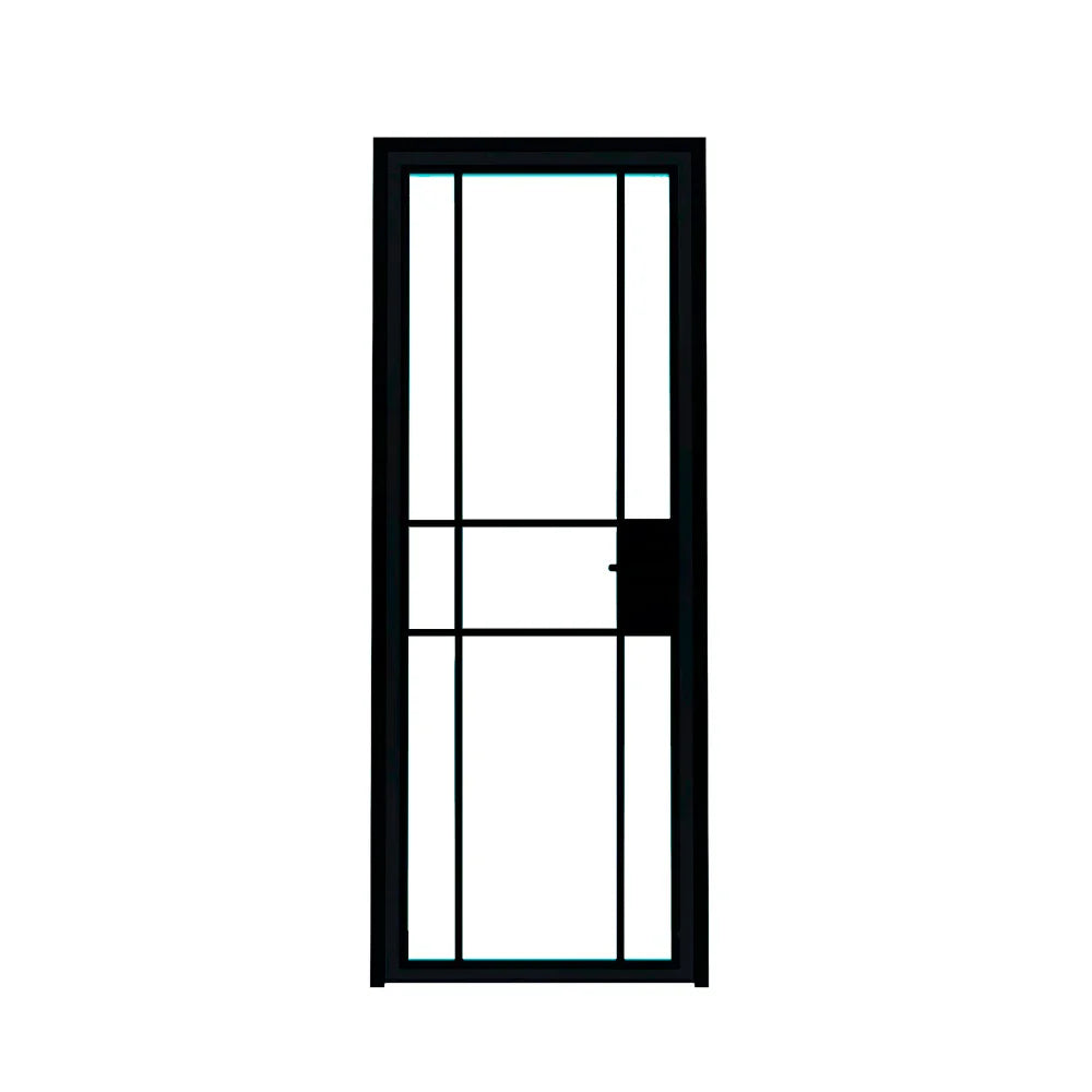 9 Lite Interior Steel Door