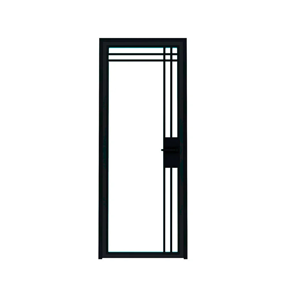 9 Lite Interior Steel Door – Top Inward