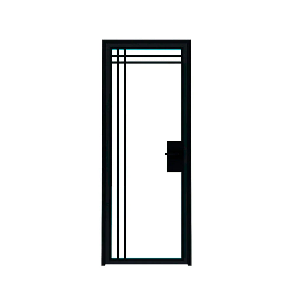 9 Lite Interior Steel Door – Top Outward