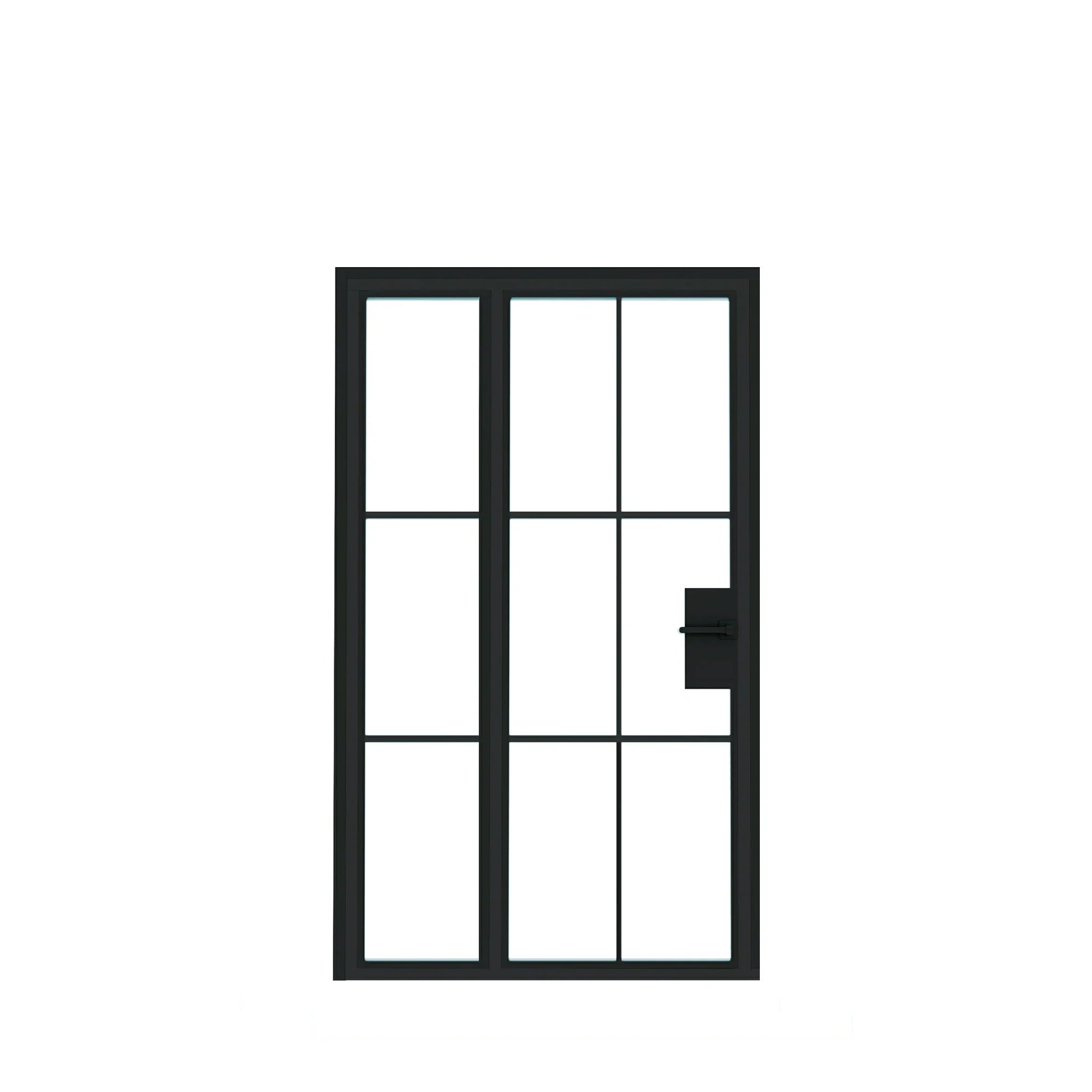 Interior Steel Glass Door – Left Sidelite