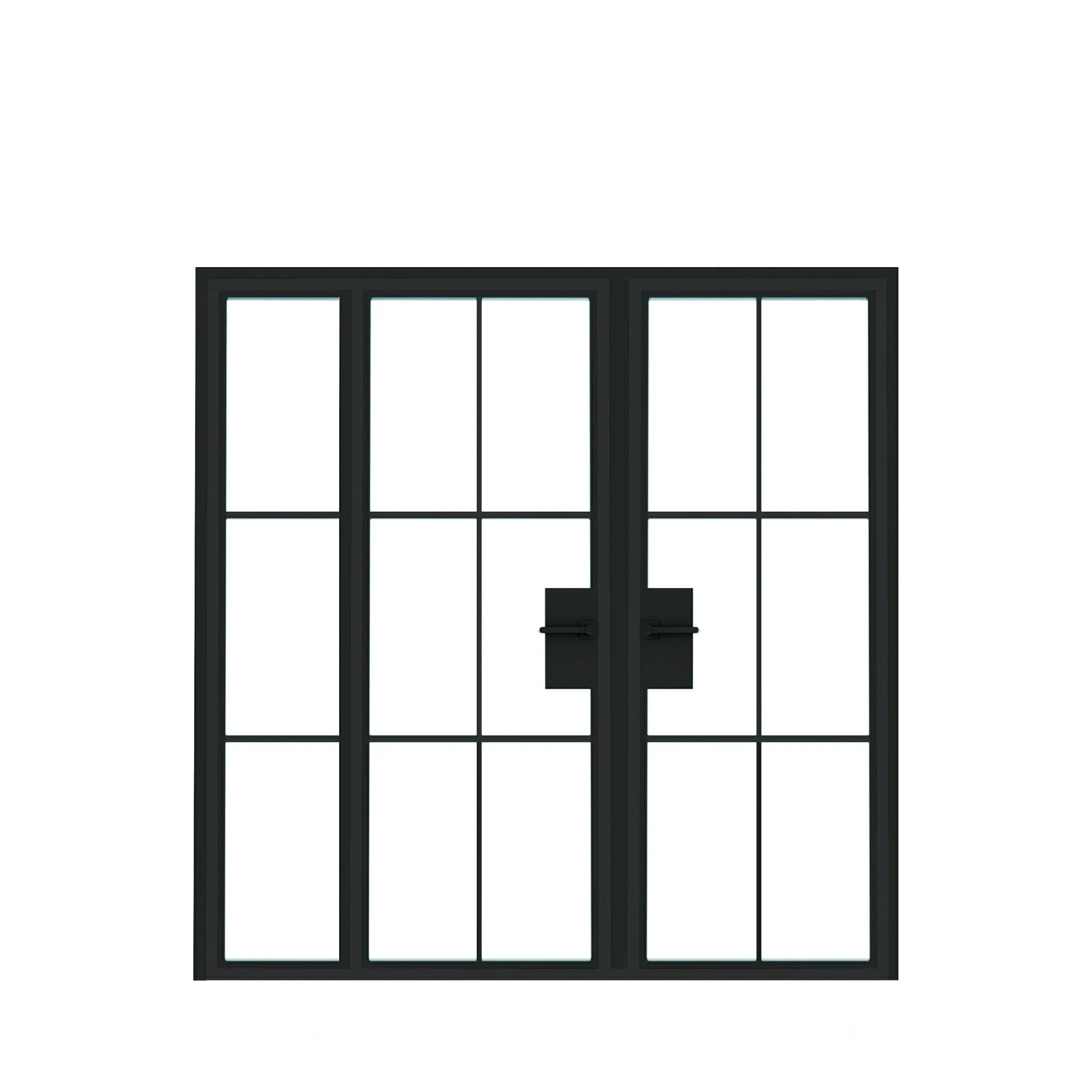 Interior Steel Glass Double Door – Left Sidelite