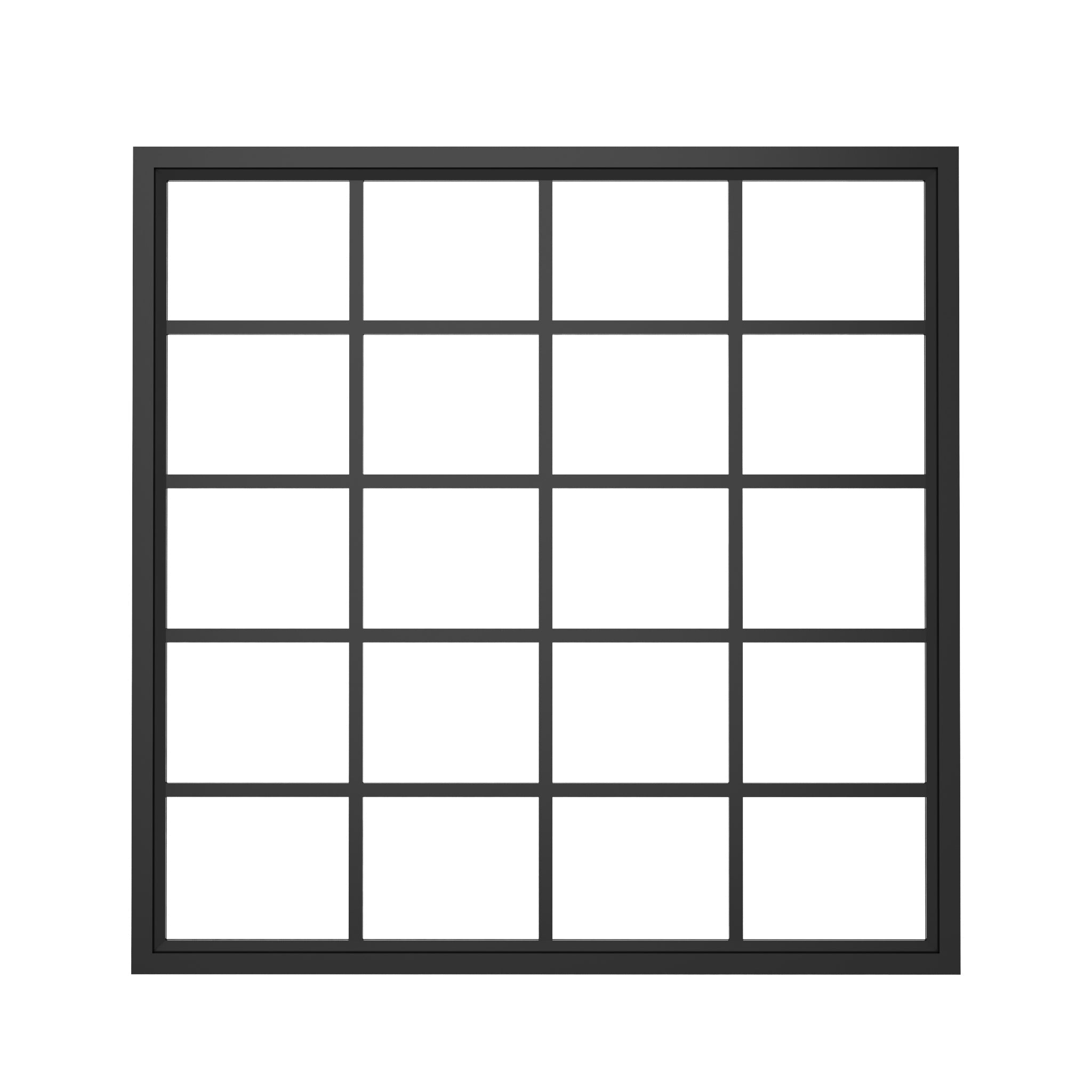 Steel Interior Window - Fixed Square - AlpadaDoors -