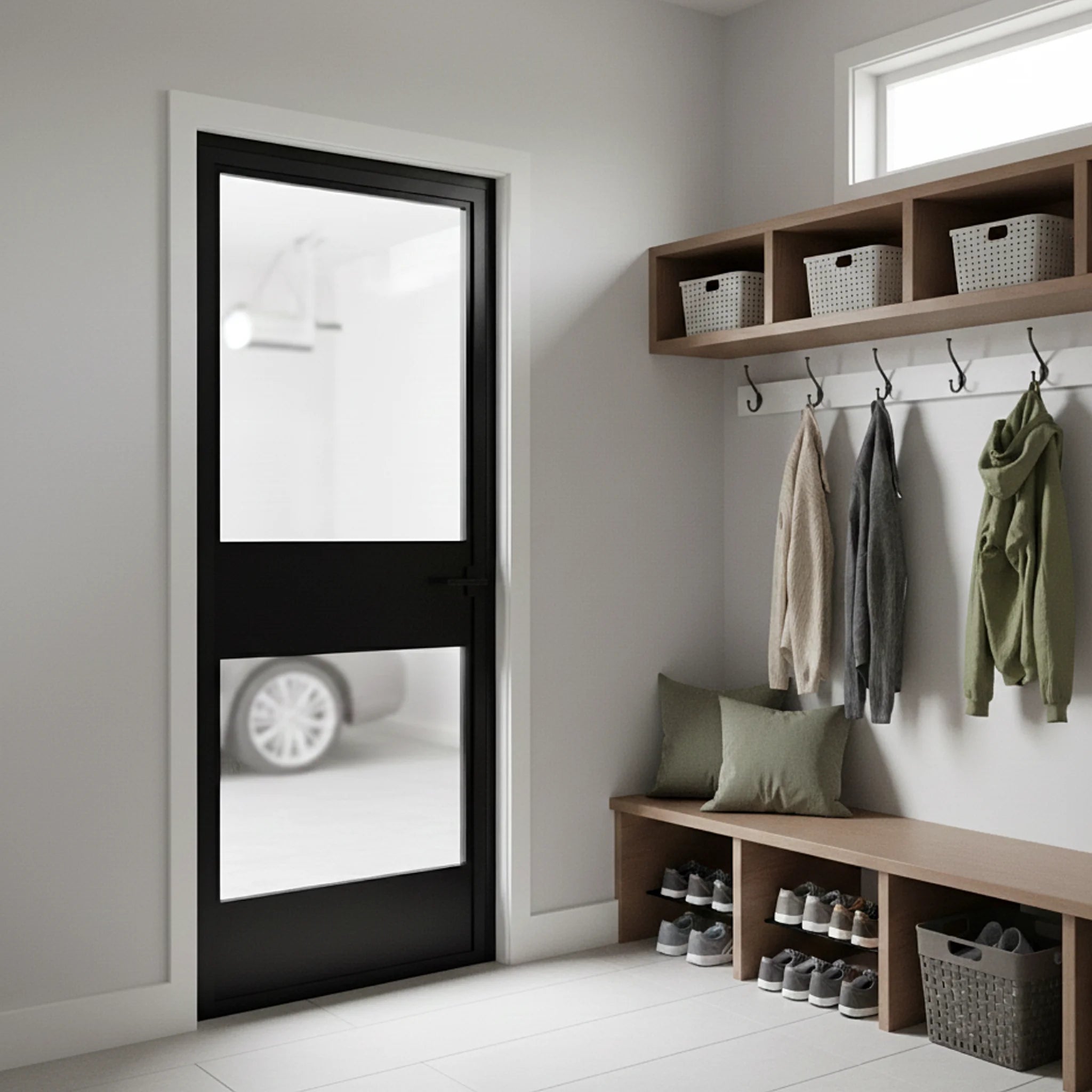 2 Lite Interior Steel Door Kickboard Midline - Alpada Doors