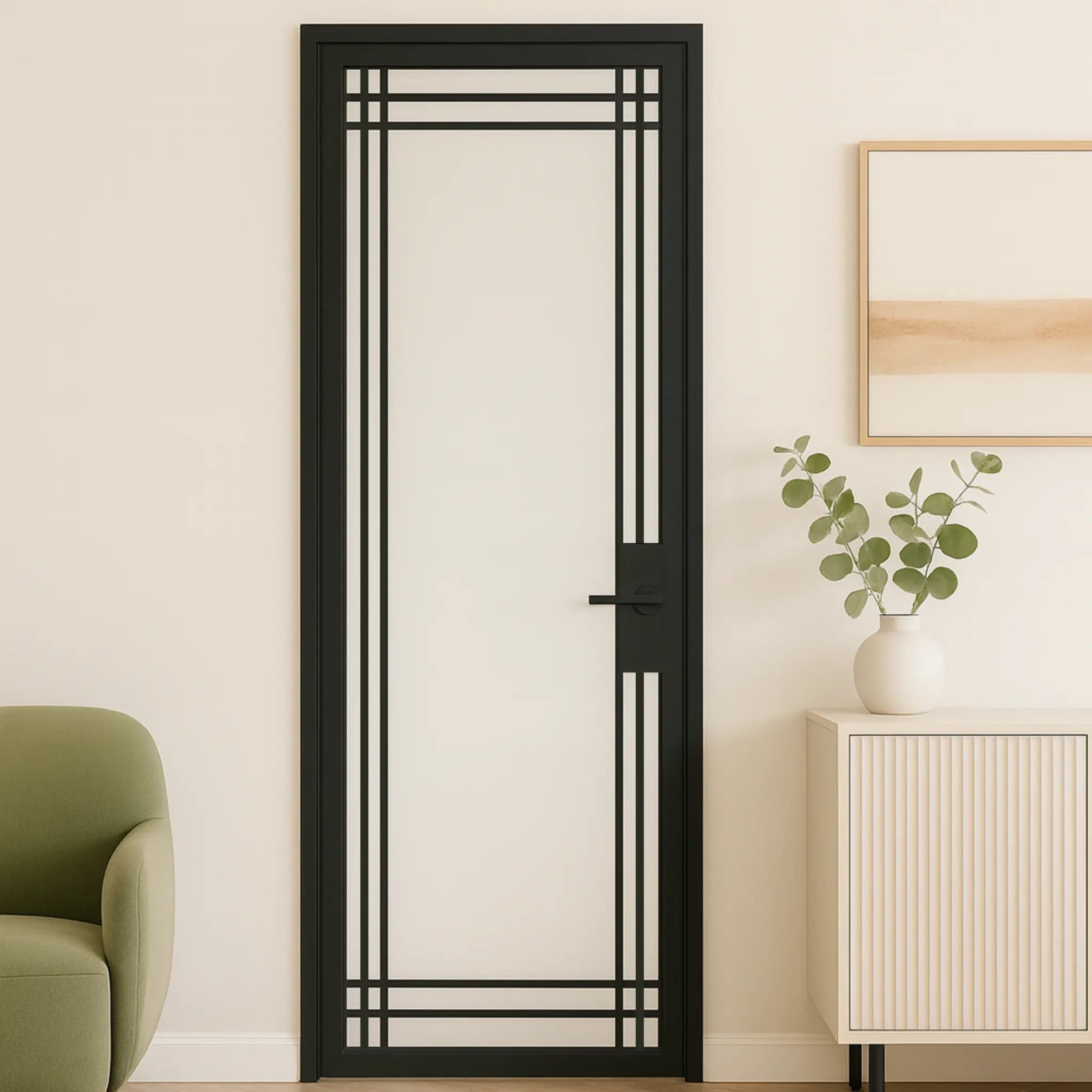 25 Lite Interior Steel Door