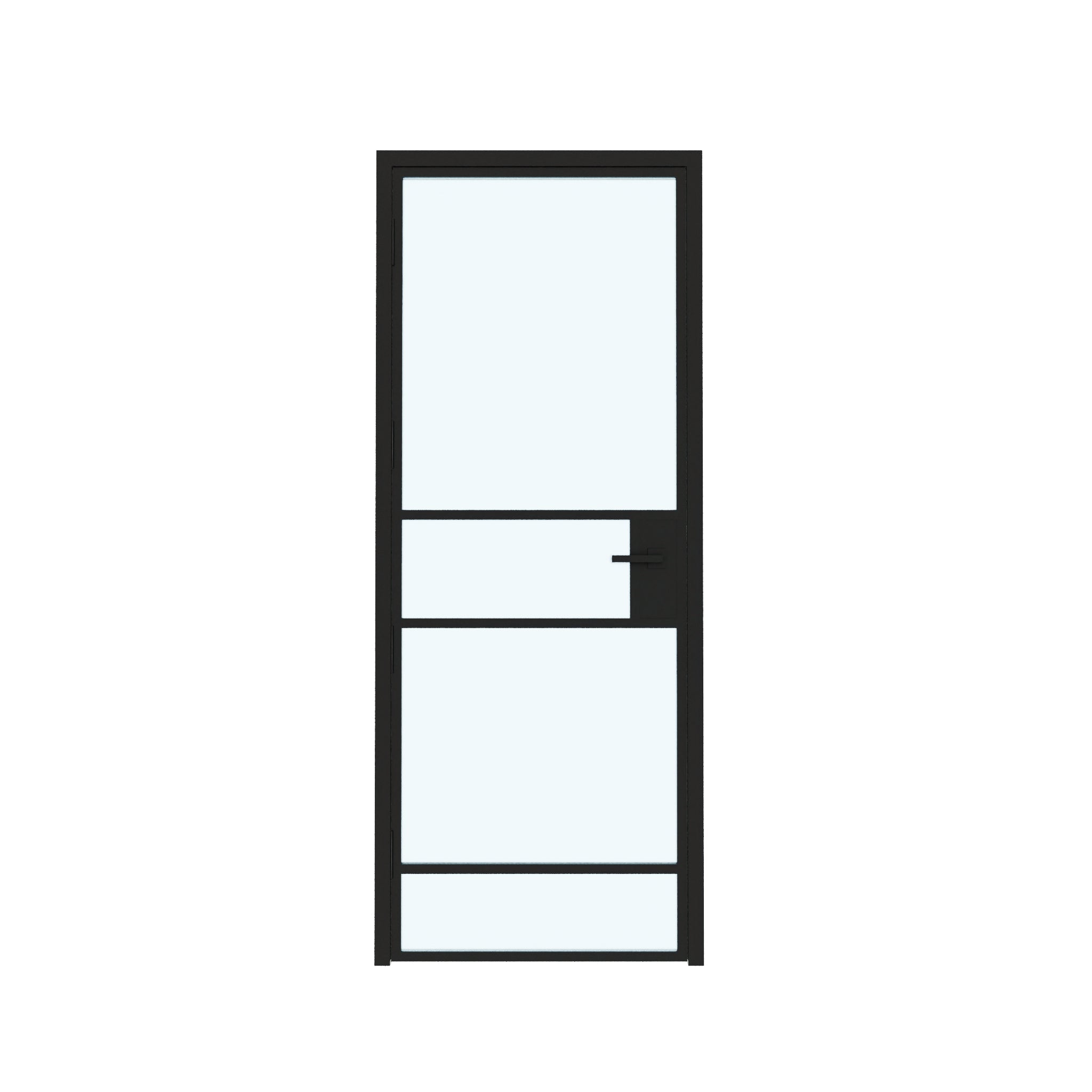 4X Lite Interior Steel Glass Door