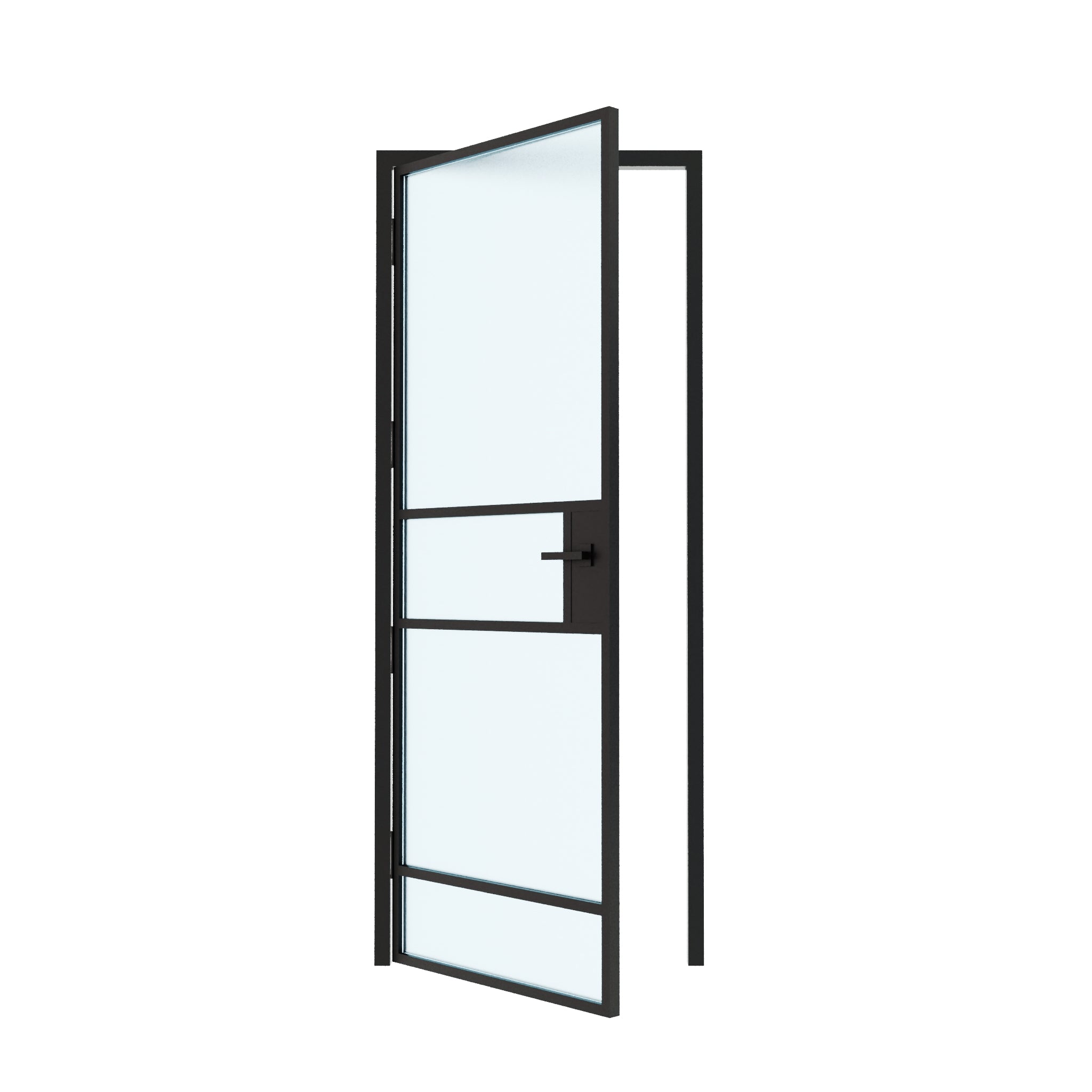 4X Lite Interior Steel Glass Door