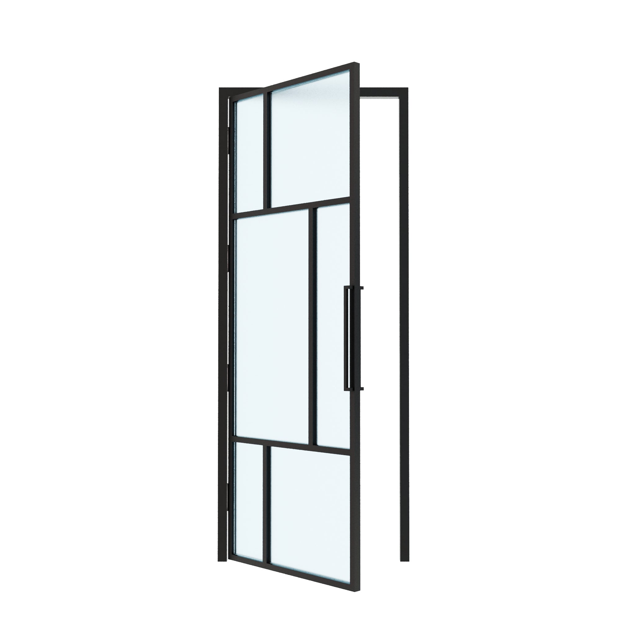 6XX Lite Interior Steel Glass Door