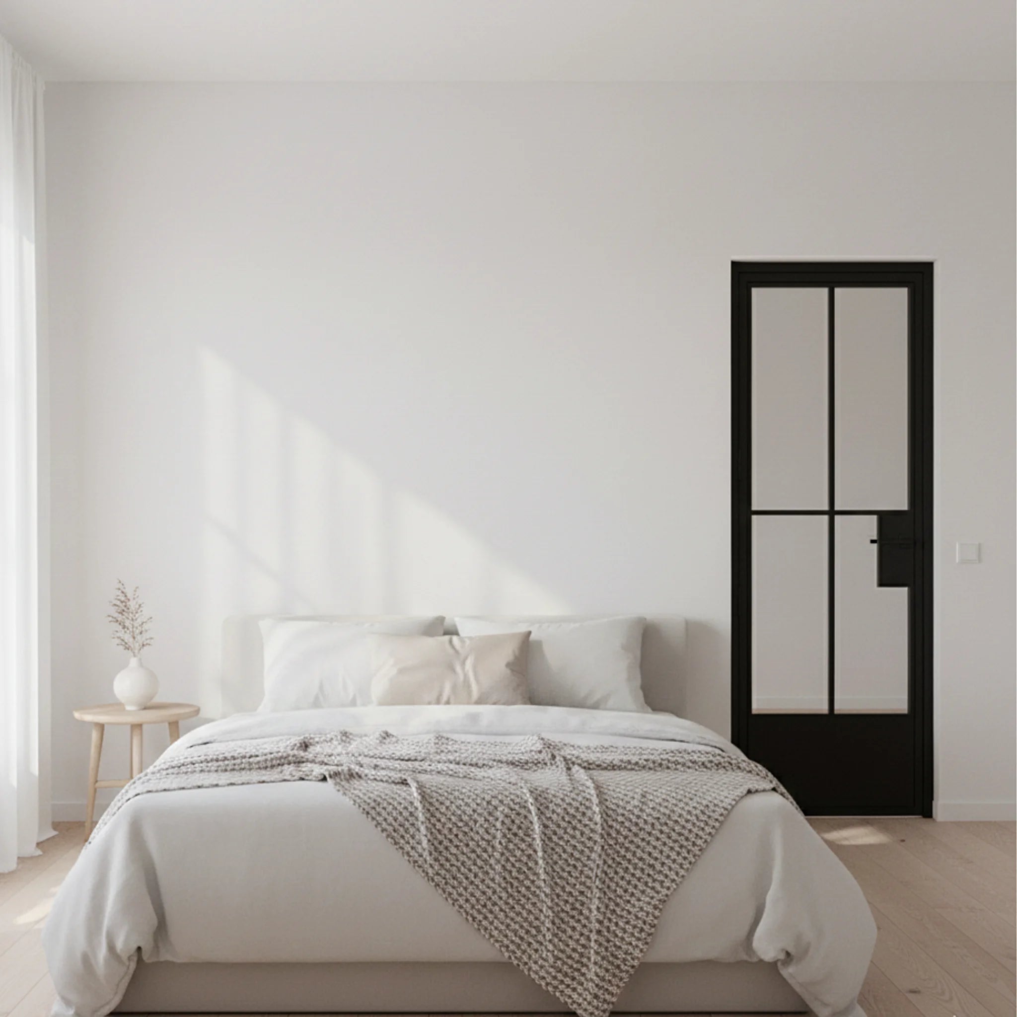 4 Lite Interior Steel French Door Elegant Steel - Alpada Doors