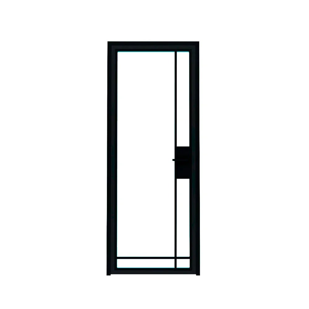 5 Lite Interior Steel Door – Bottom Inward - AlpadaDoors - Interior single swing door