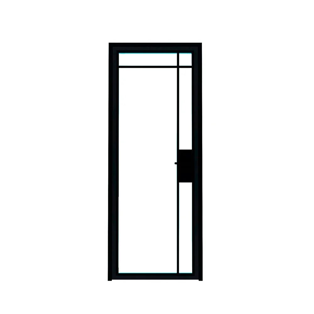 5 Lite Interior Steel Door – Top Inward - AlpadaDoors - Interior single swing door
