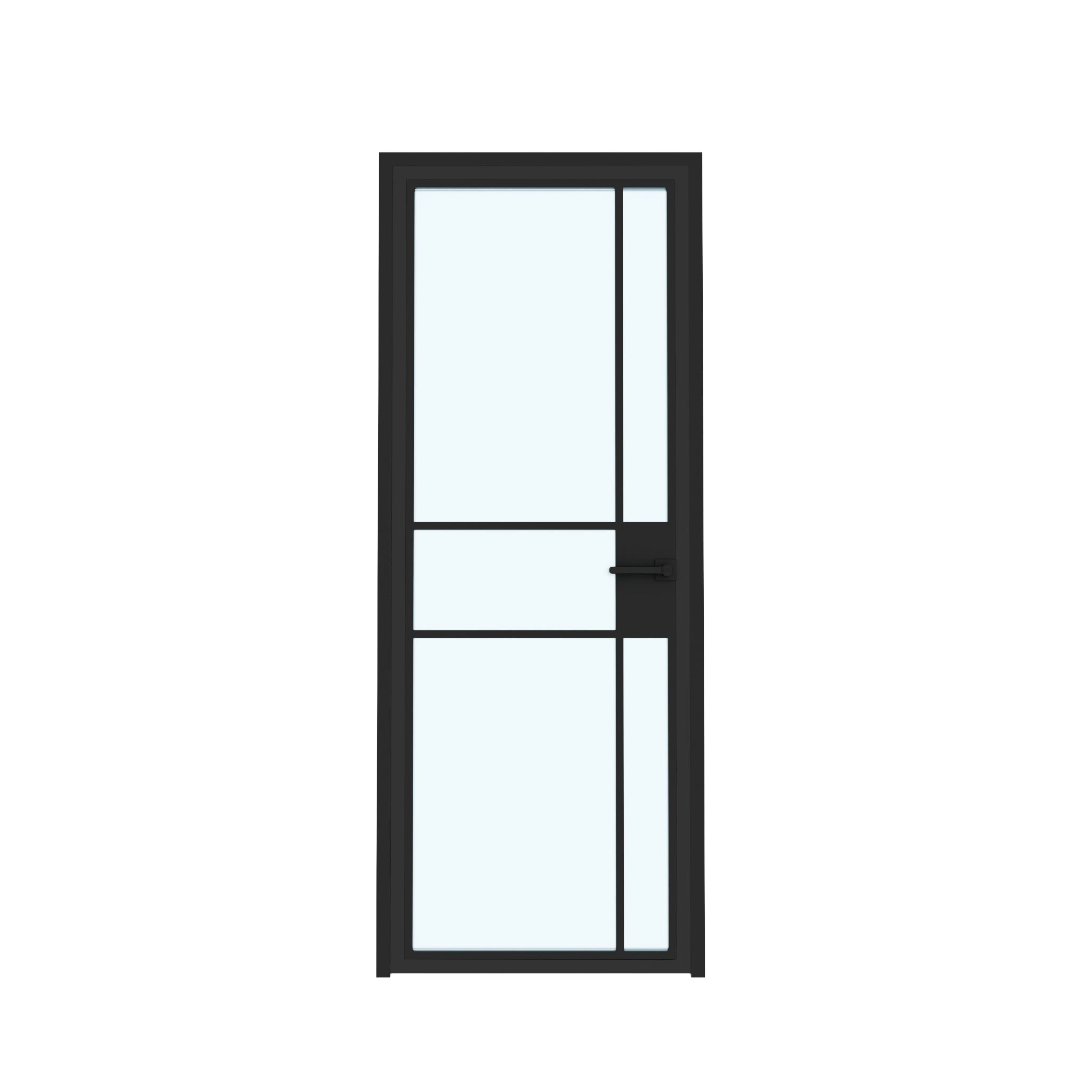 5x Lite Interior Steel Glass Door