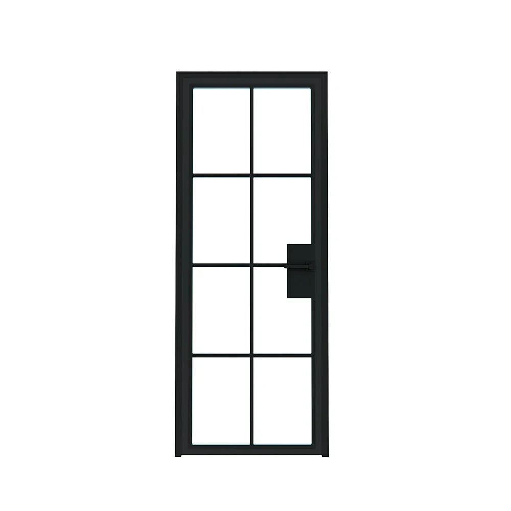 8 Lite Interior Steel French Door