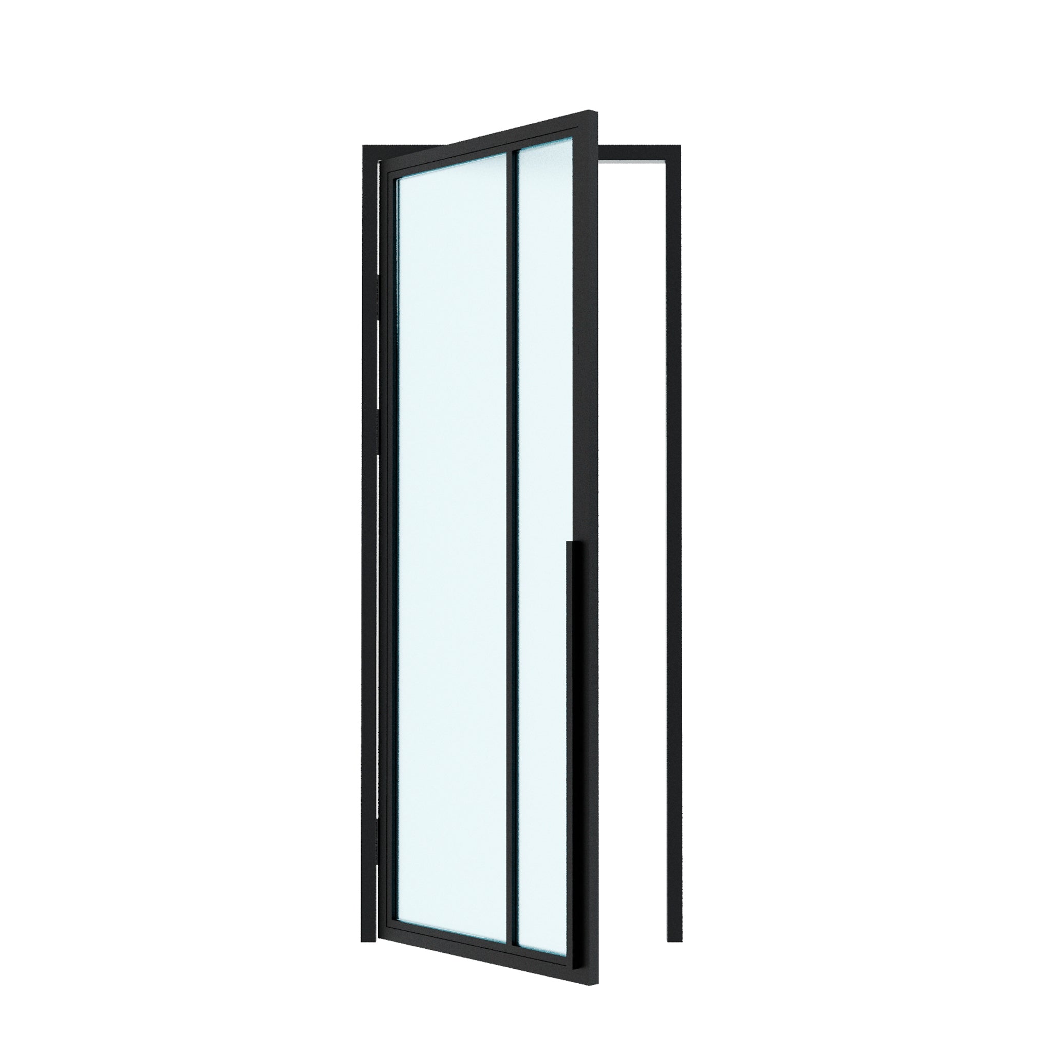 X1 Lite Interior Steel Glass Door