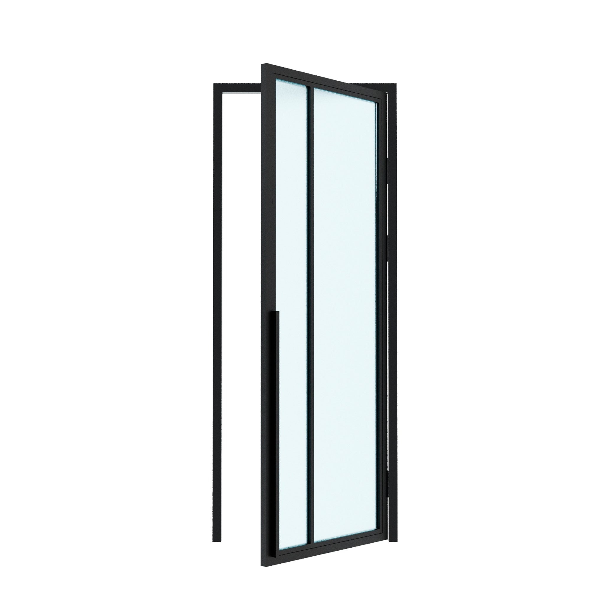 X1 Lite Interior Steel Glass Door