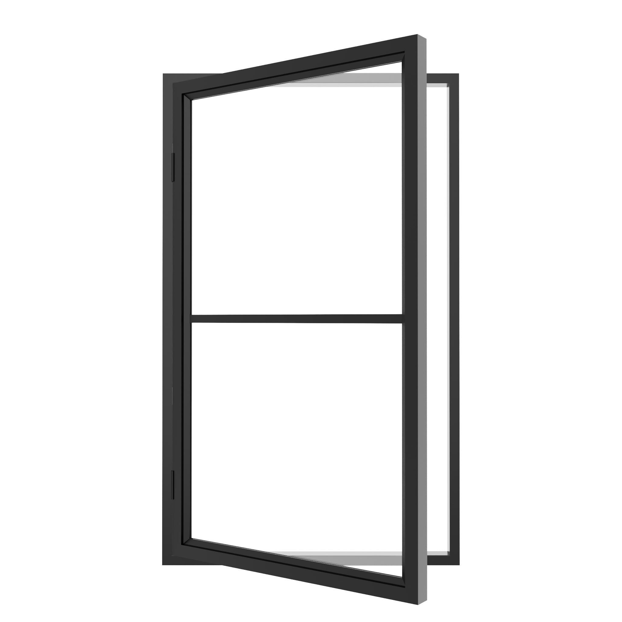 Steel interior Window - Single Rectangle