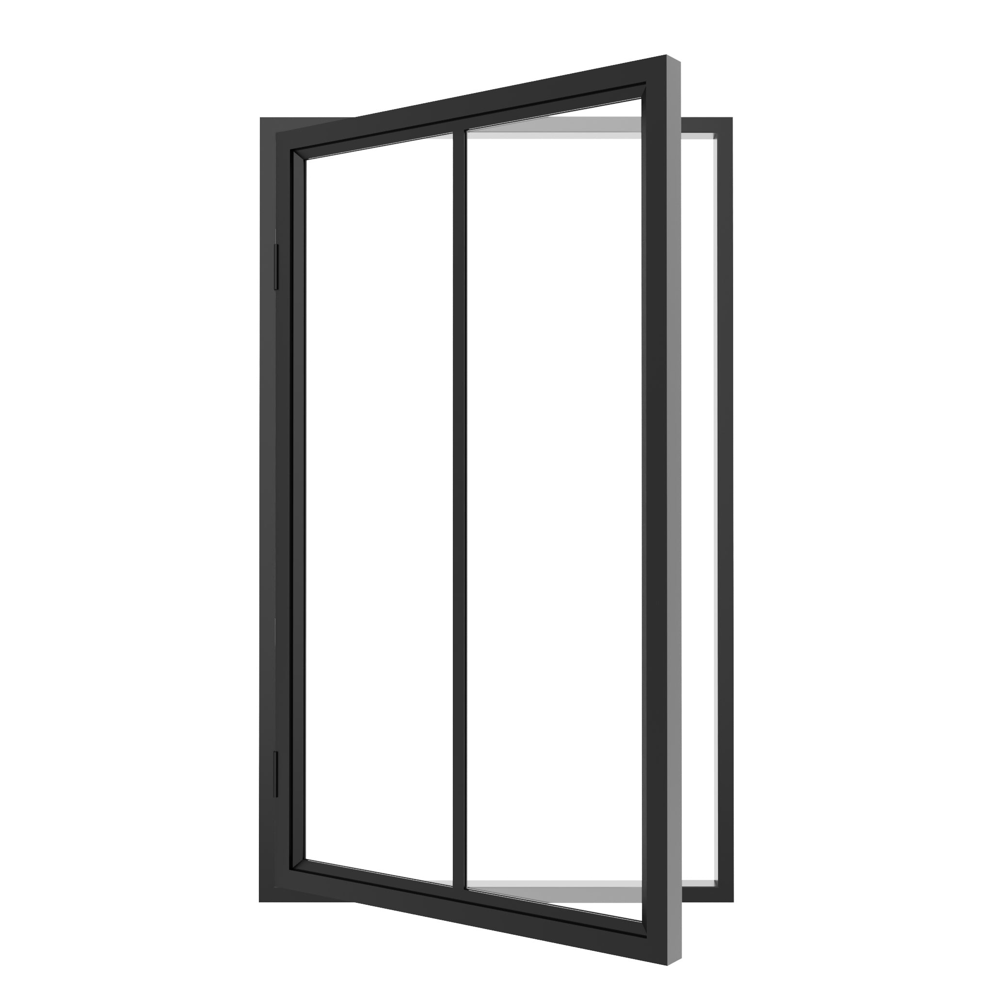 Steel interior Window - Single Rectangle