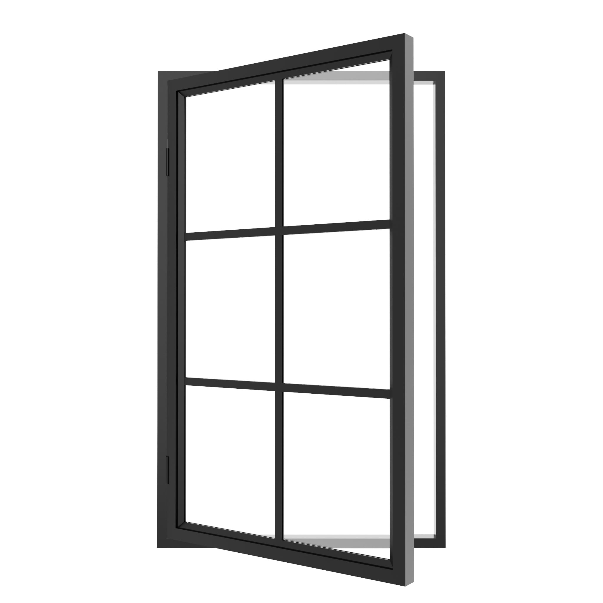 Steel interior Window - Single Rectangle