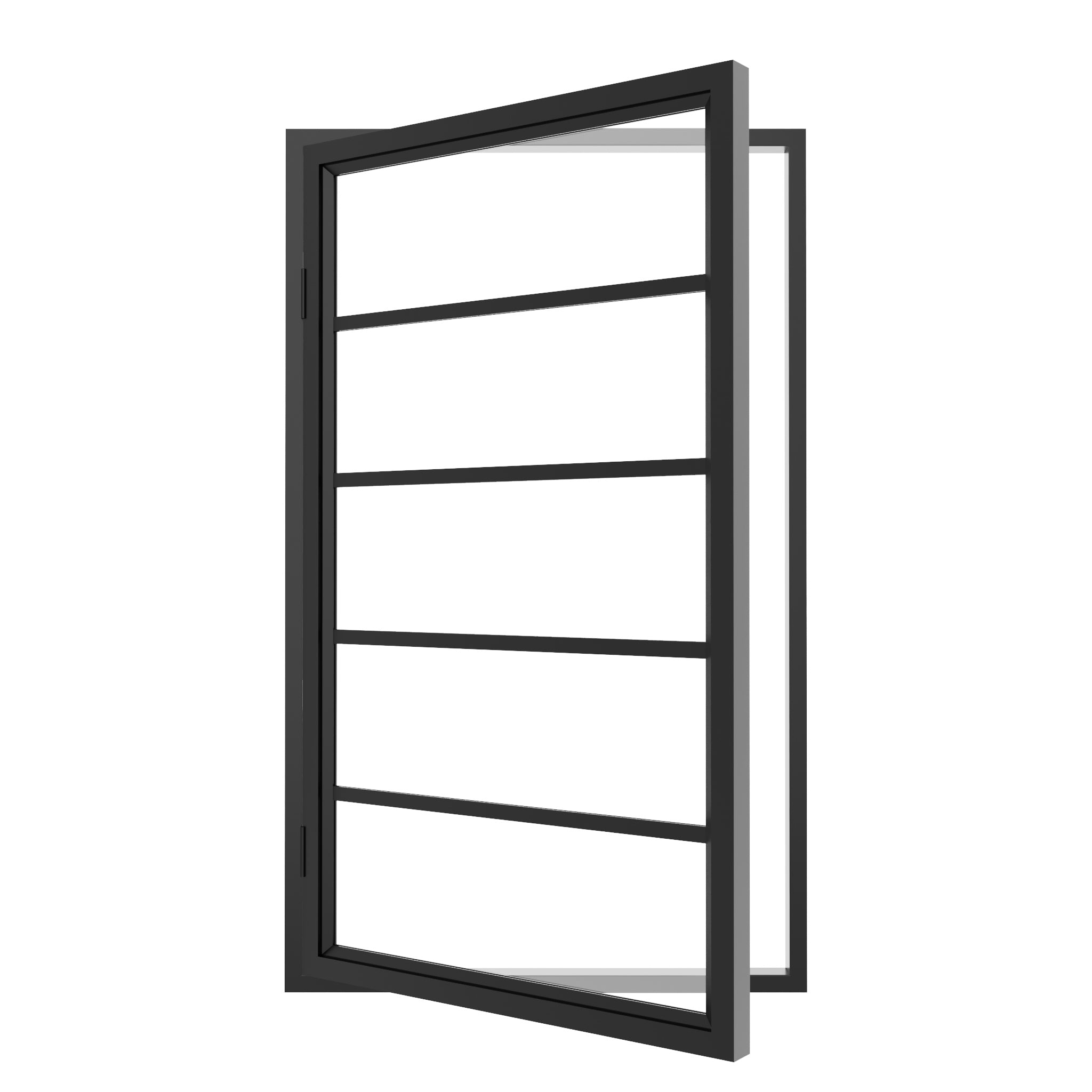 Steel interior Window - Single Rectangle