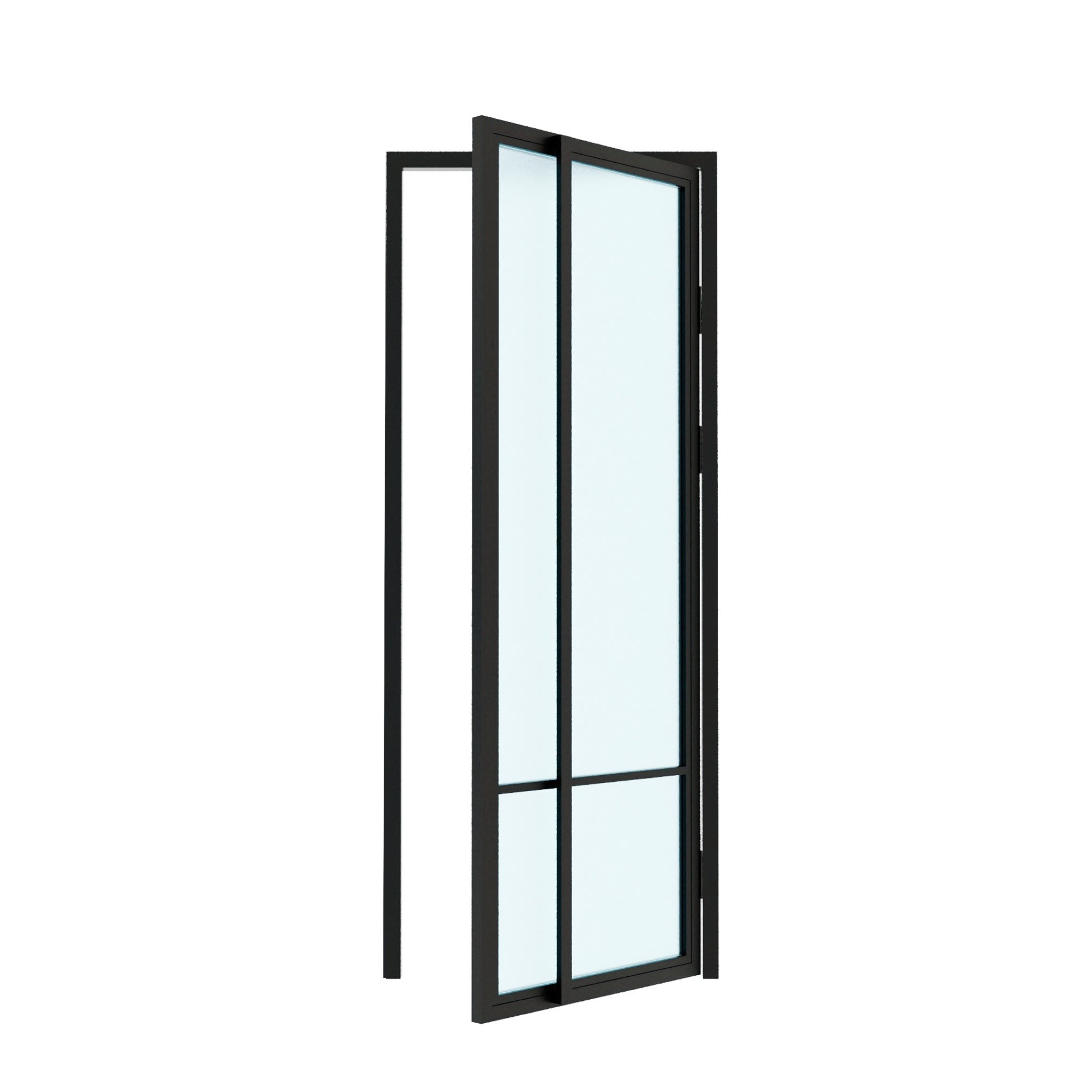 X2 Lite Interior Steel Glass Door