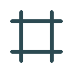 Steel frame icon