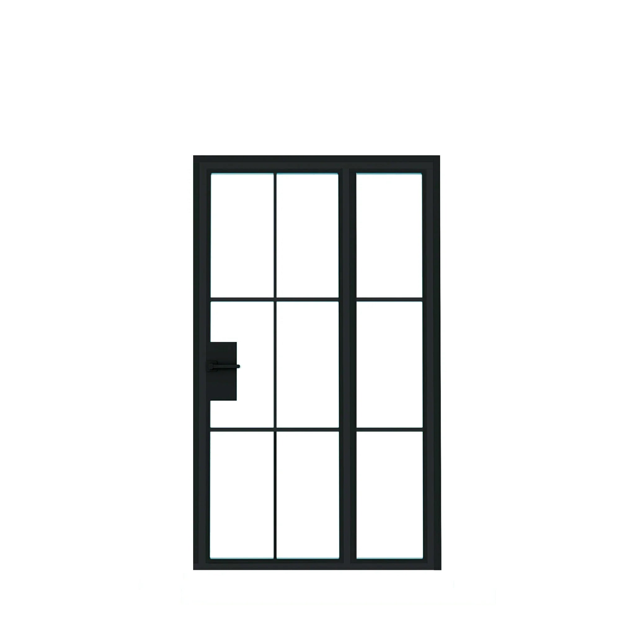 Interior Steel Glass Door – Right Sidelite