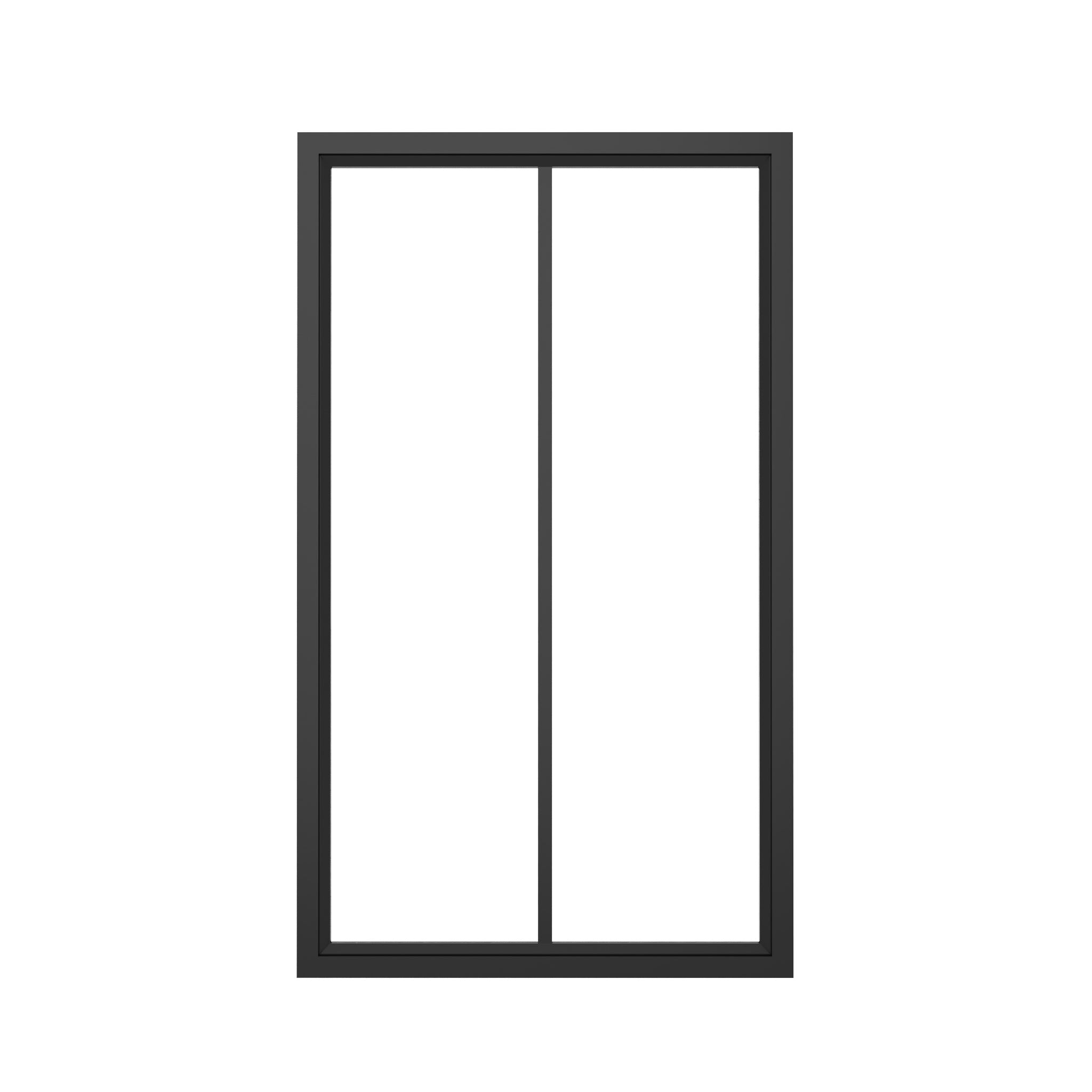 Steel interior window - Fixed Rectangle - AlpadaDoors - 