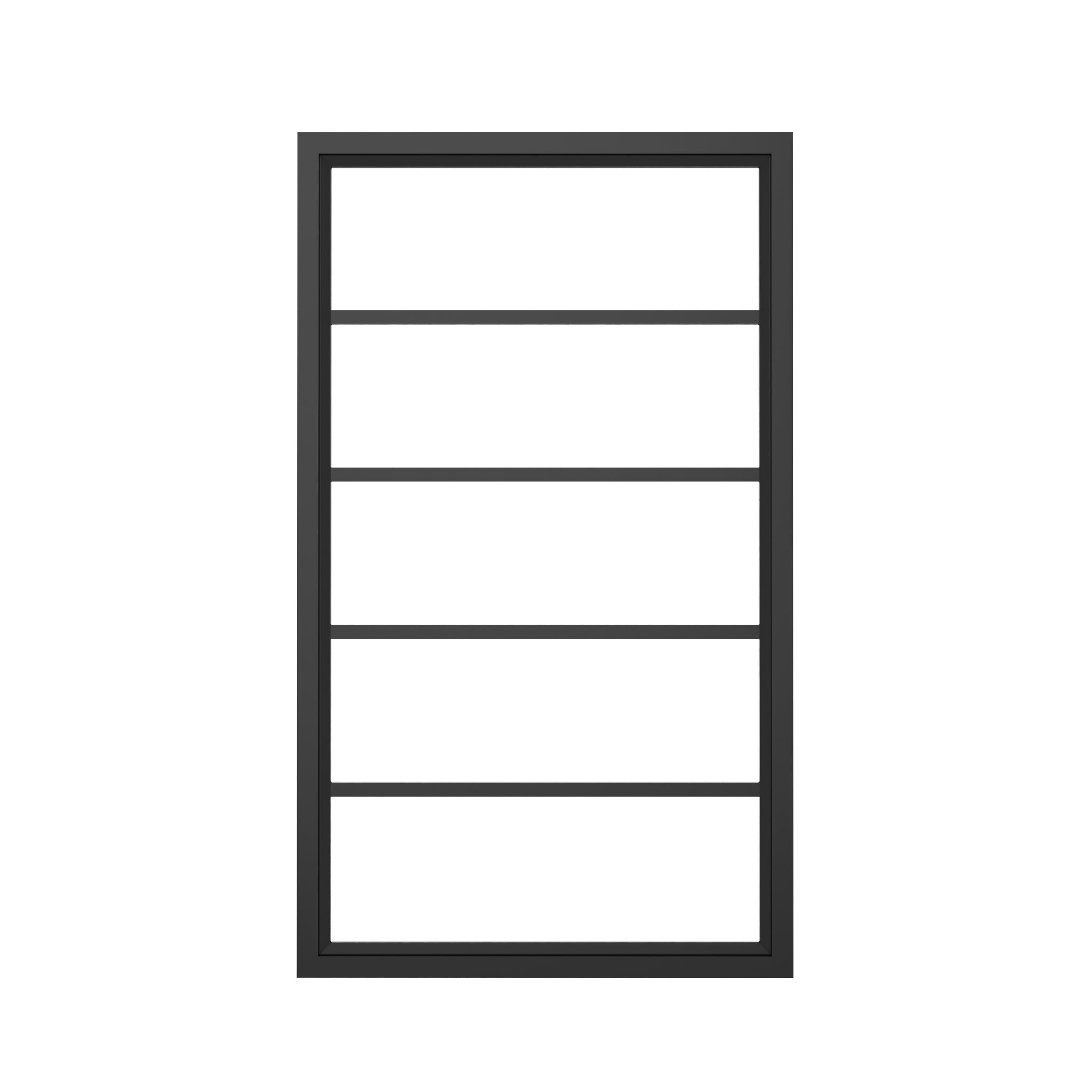 Steel interior window - Fixed Rectangle - AlpadaDoors - 