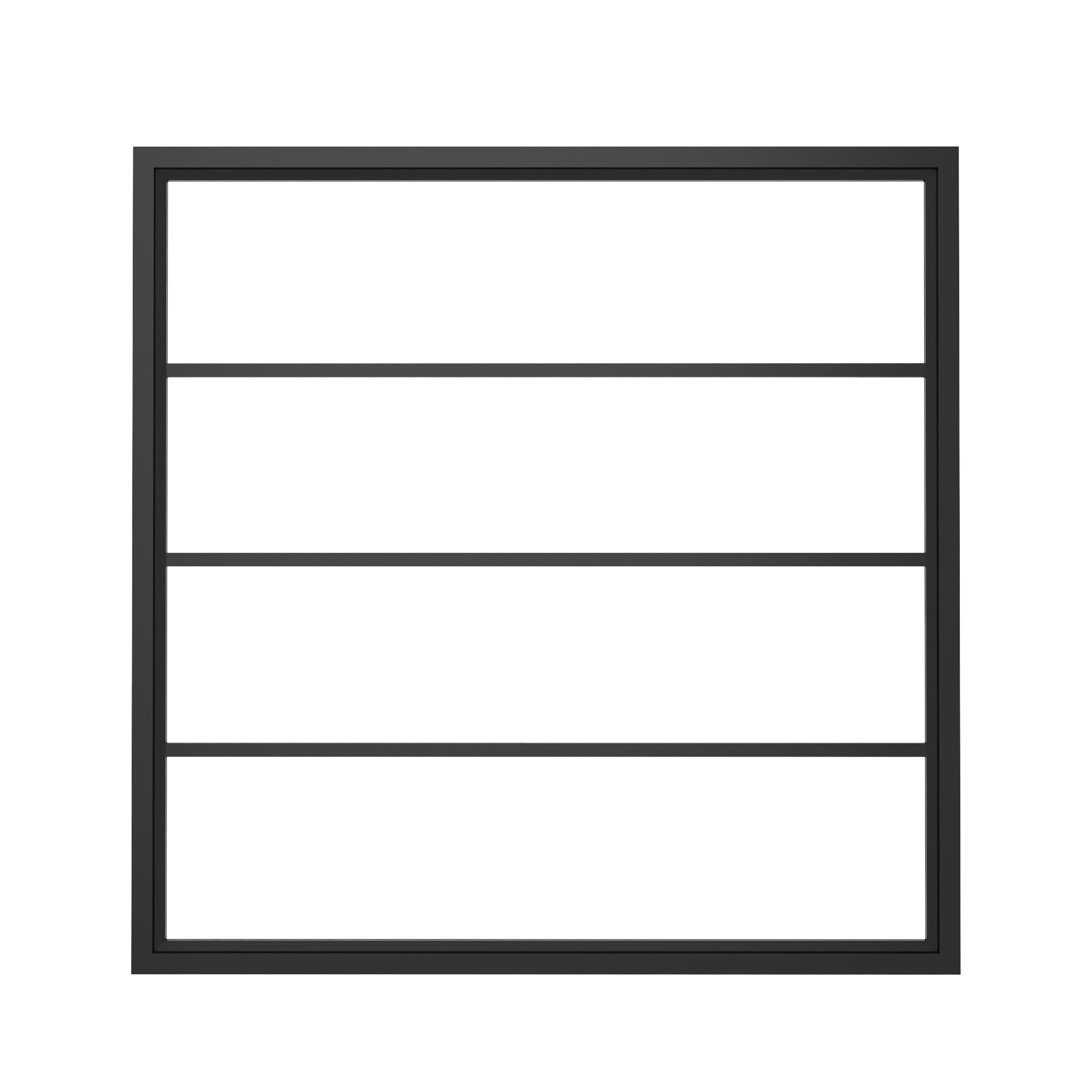 Steel Interior Window - Fixed Square - AlpadaDoors - 