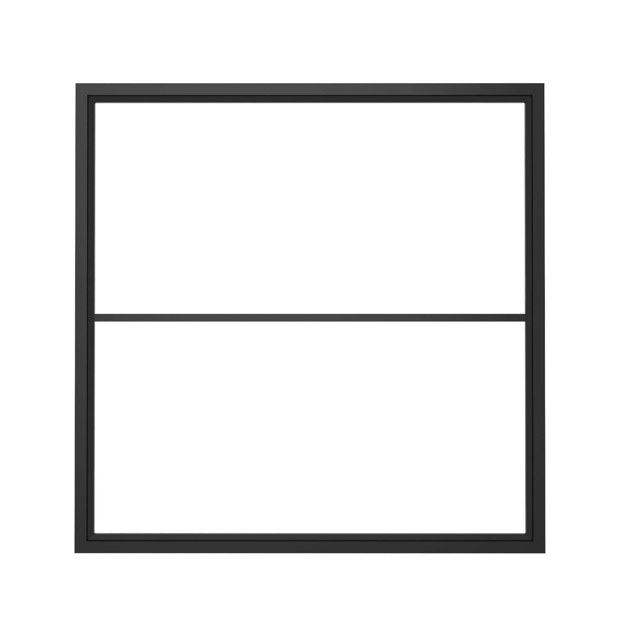 Steel Interior Window - Fixed Square - AlpadaDoors - 